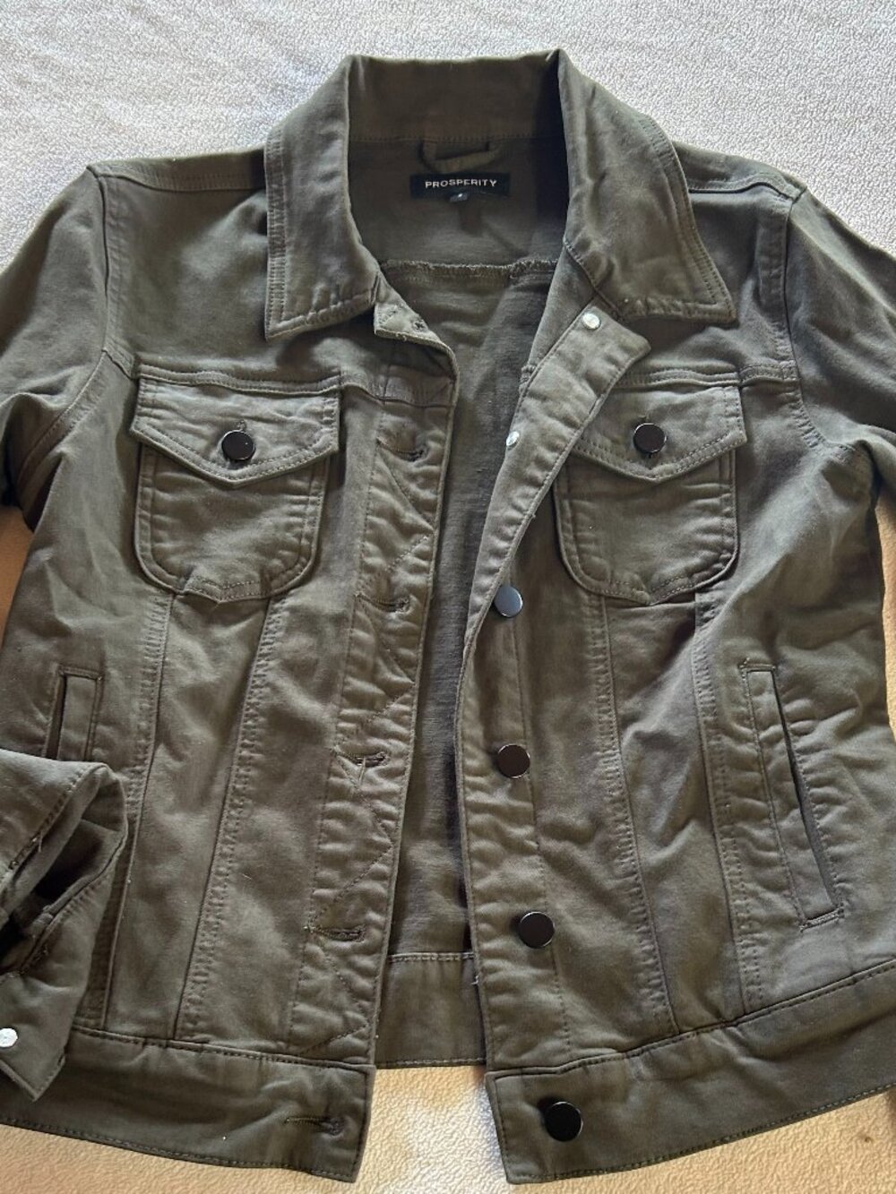 Army Green fitted Jacket